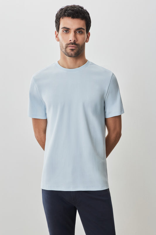 Le t-shirt texturé Barakett