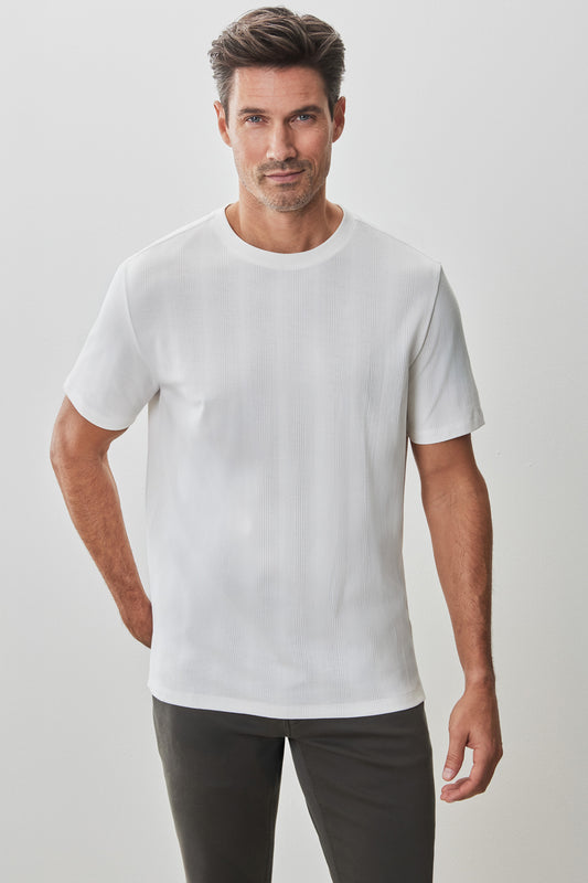 Le t-shirt texturé Barakett