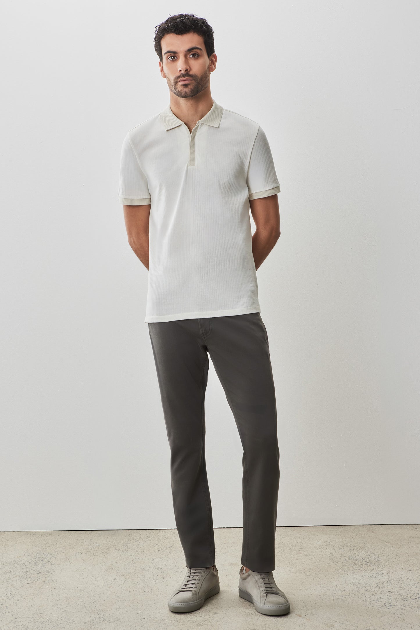 Whistler Short Sleeve Covered Placket Polo