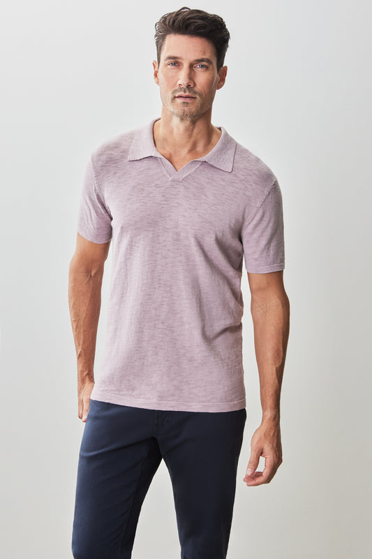 South Shore Open Collar Sweater Polo