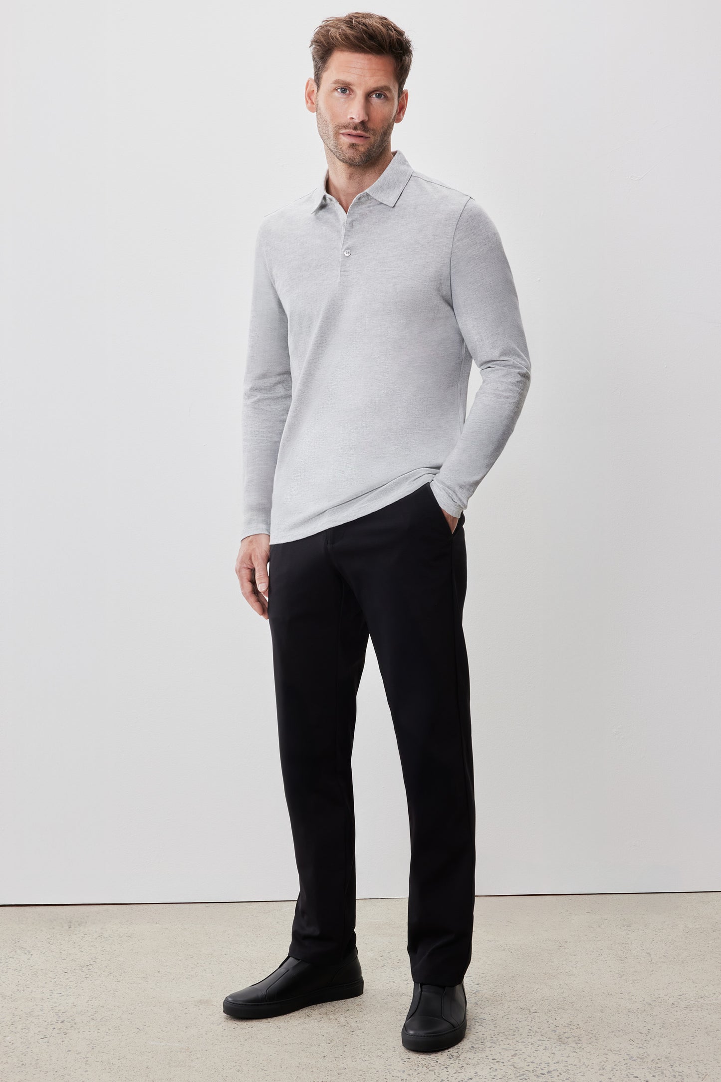 Monolif Long Sleeve Polo