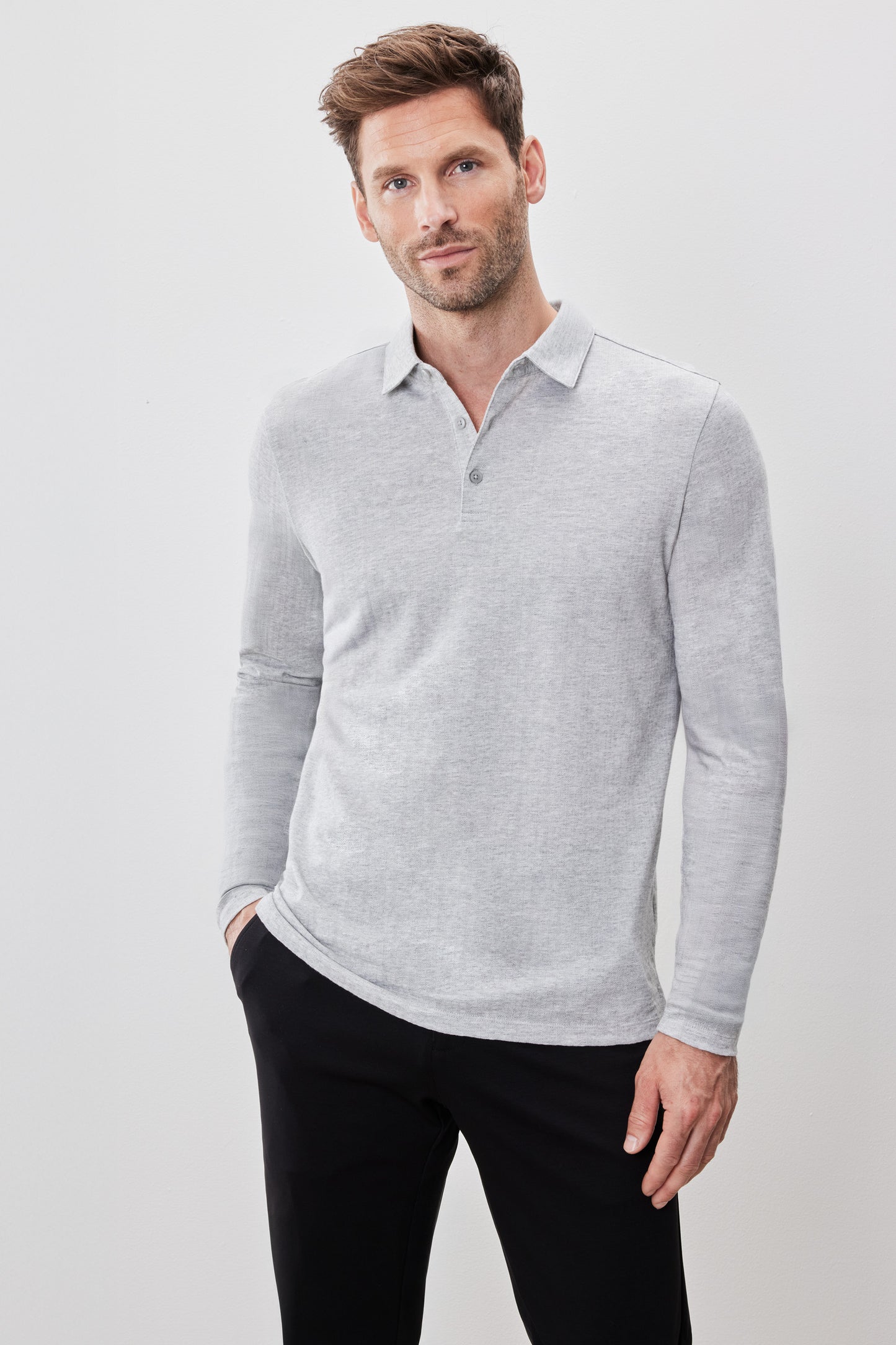Monolif Long Sleeve Polo