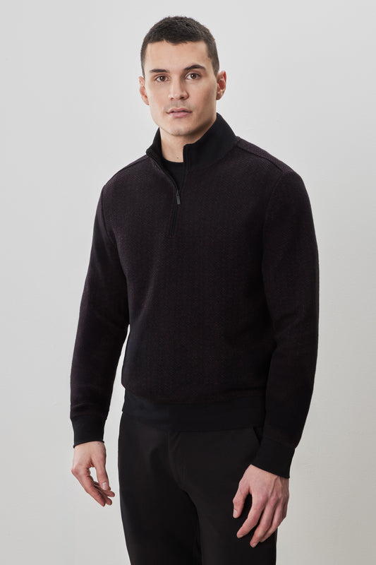 Cedro Half Zip Sweater