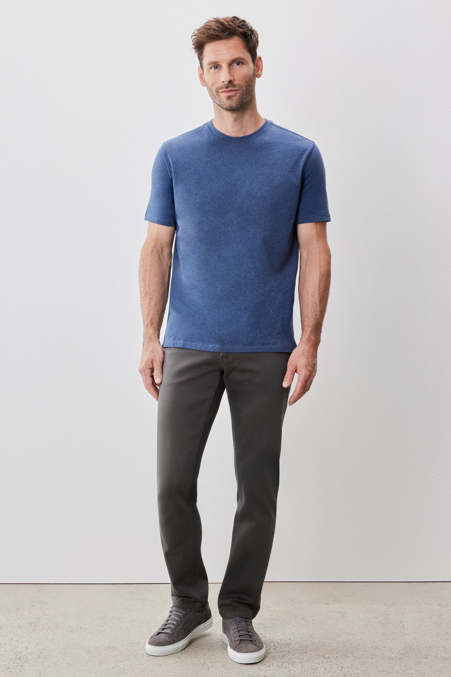 The Barakett Heathered Stretch Tee