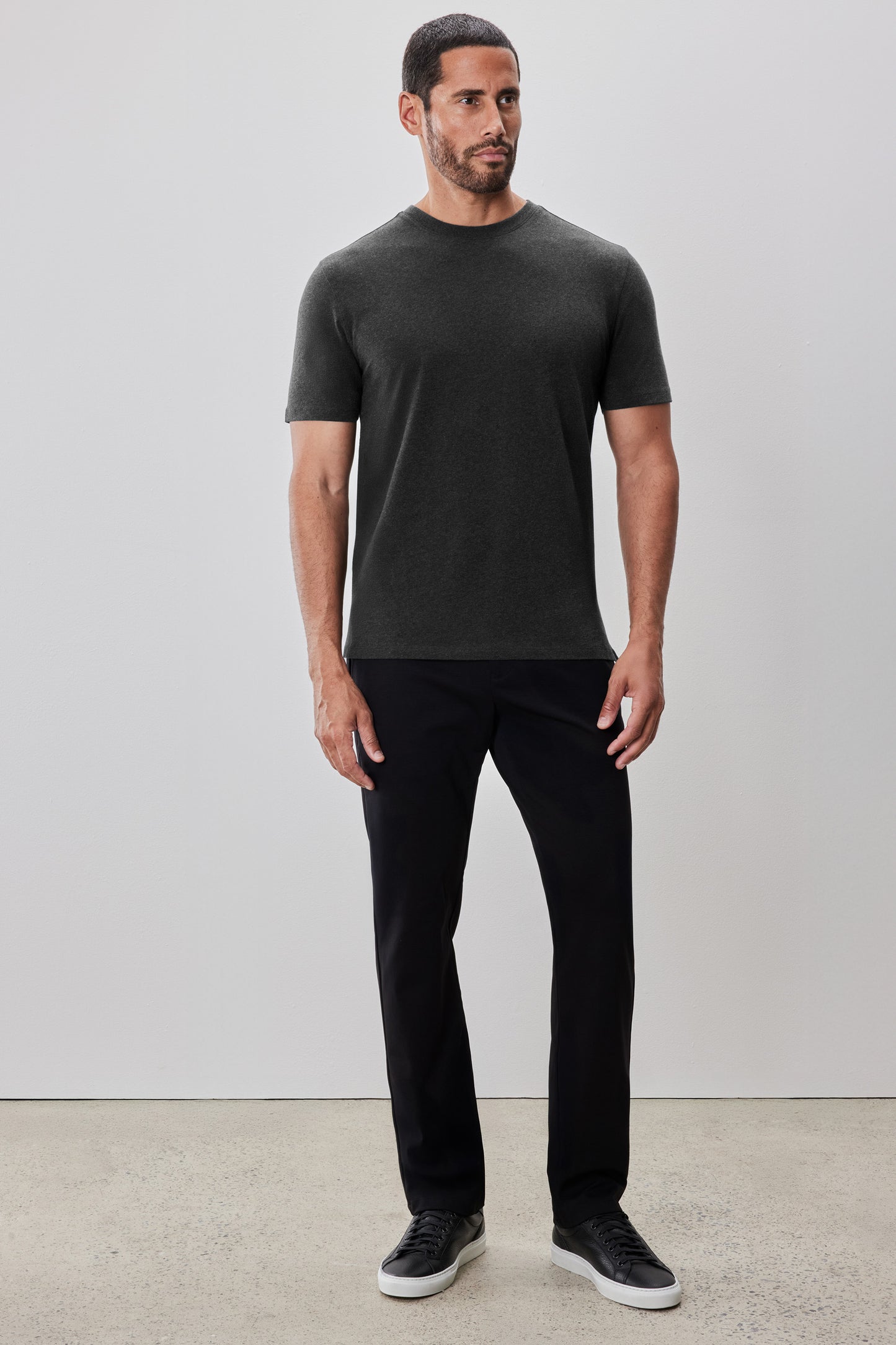 The Barakett Heathered Stretch Tee