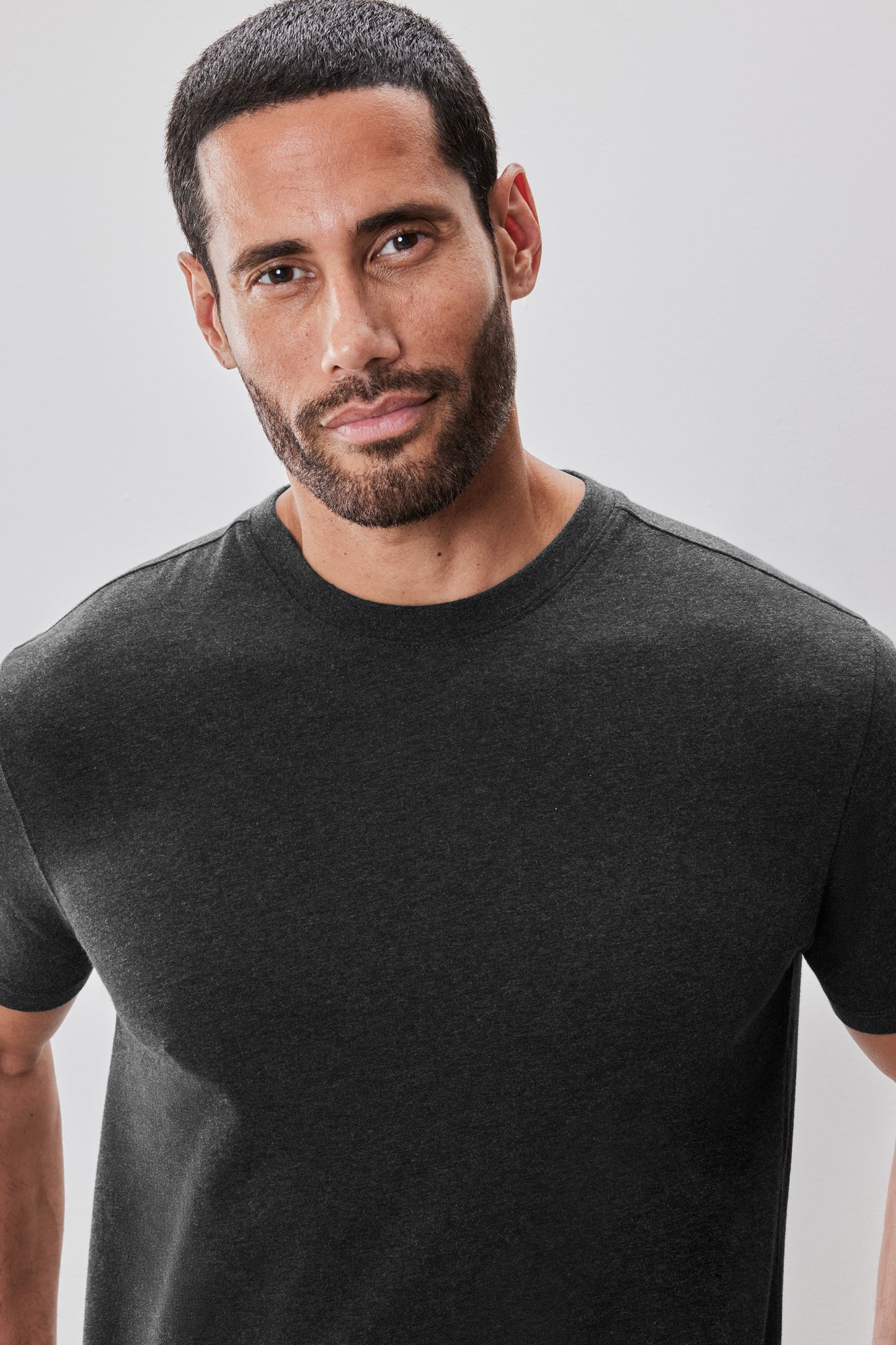 The Barakett Heathered Stretch Tee
