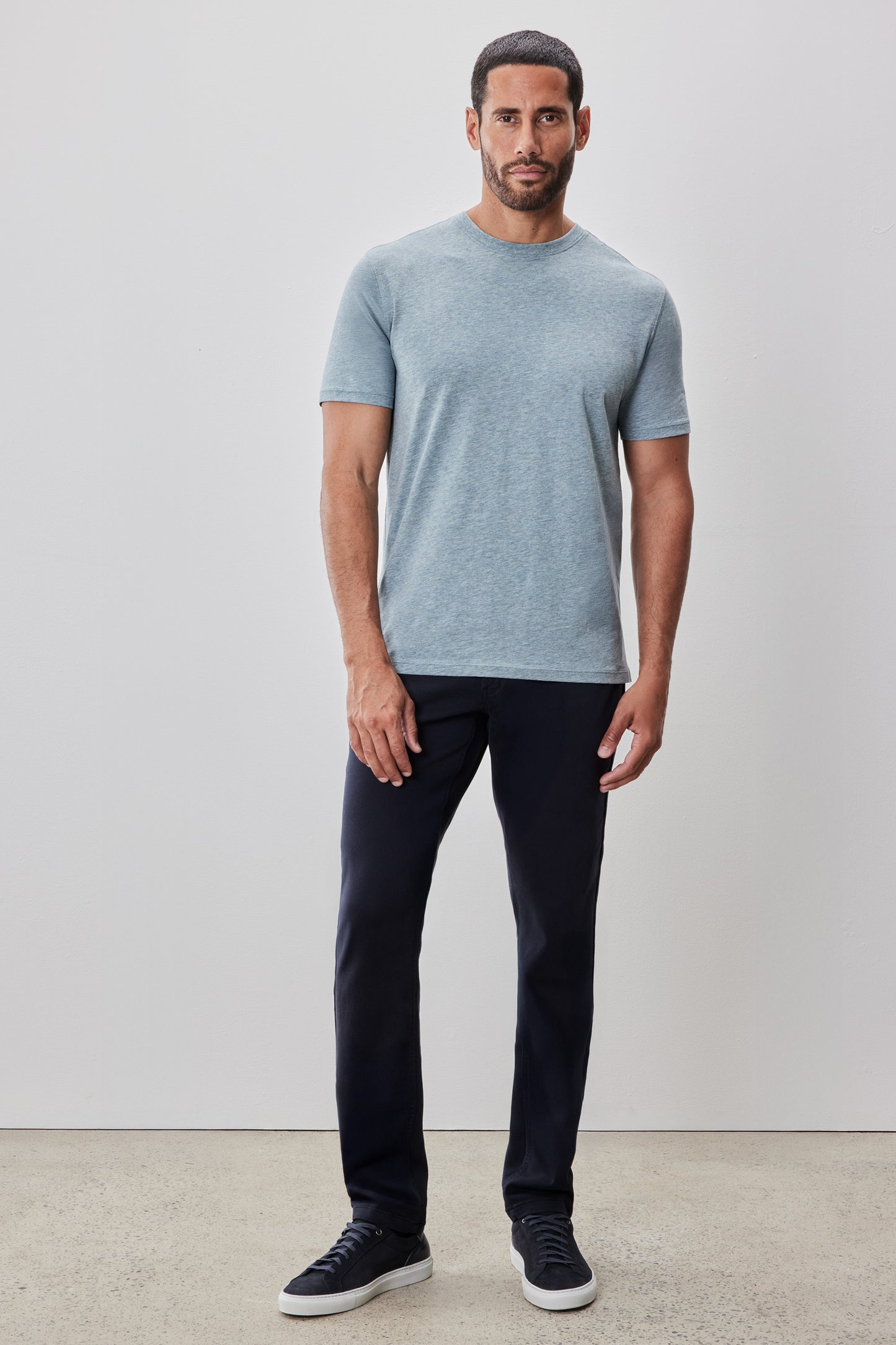 The Barakett Heathered Stretch Tee