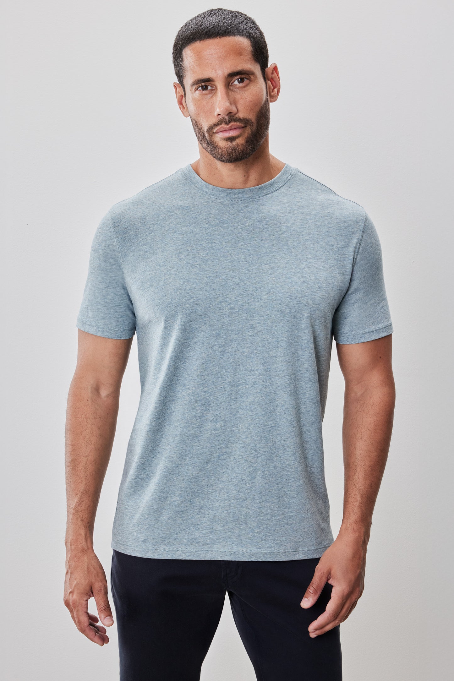 The Barakett Heathered Stretch Tee