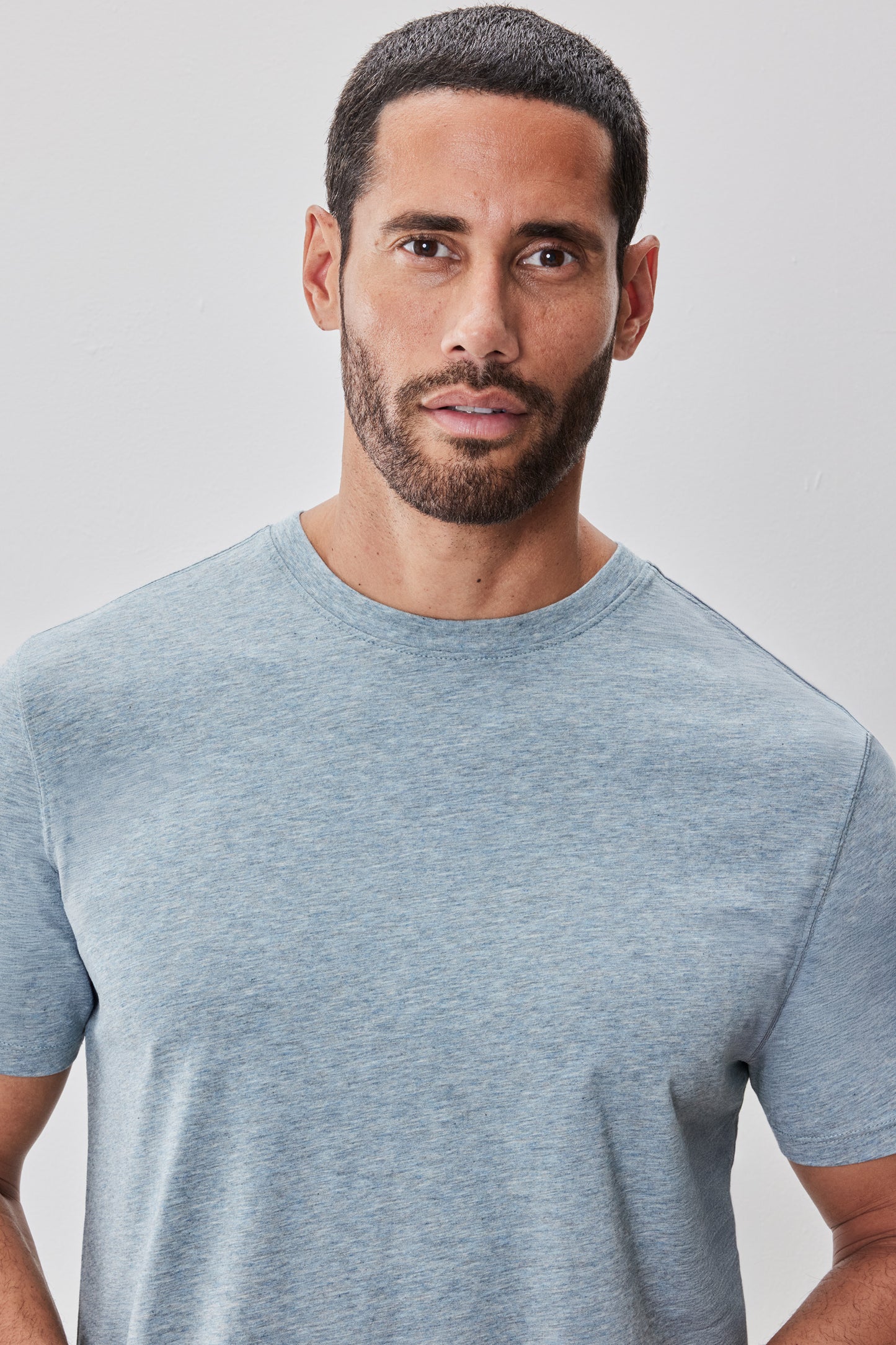 The Barakett Heathered Stretch Tee