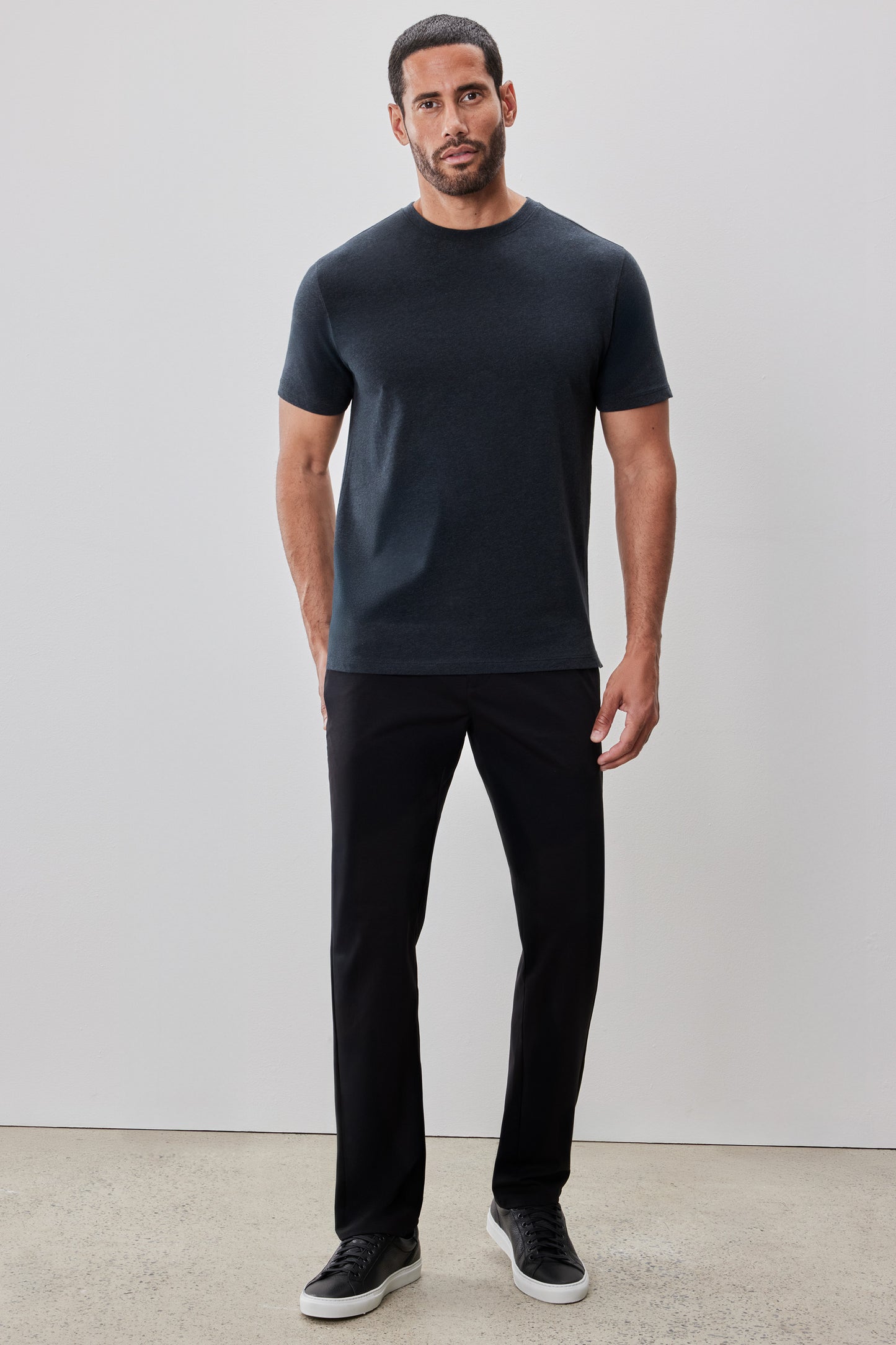The Barakett Heathered Stretch Tee