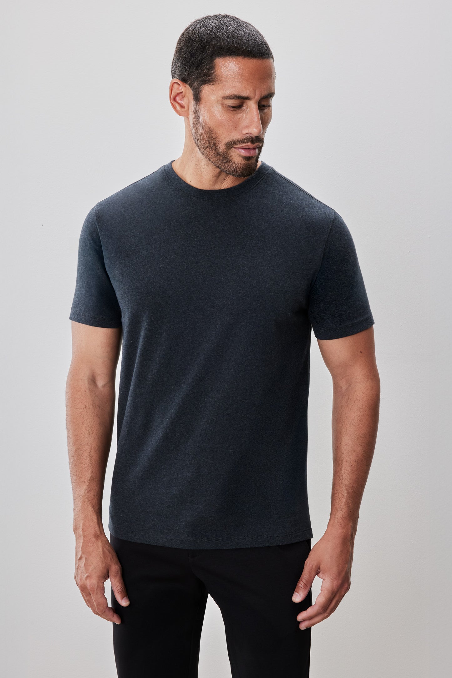 The Barakett Heathered Stretch Tee
