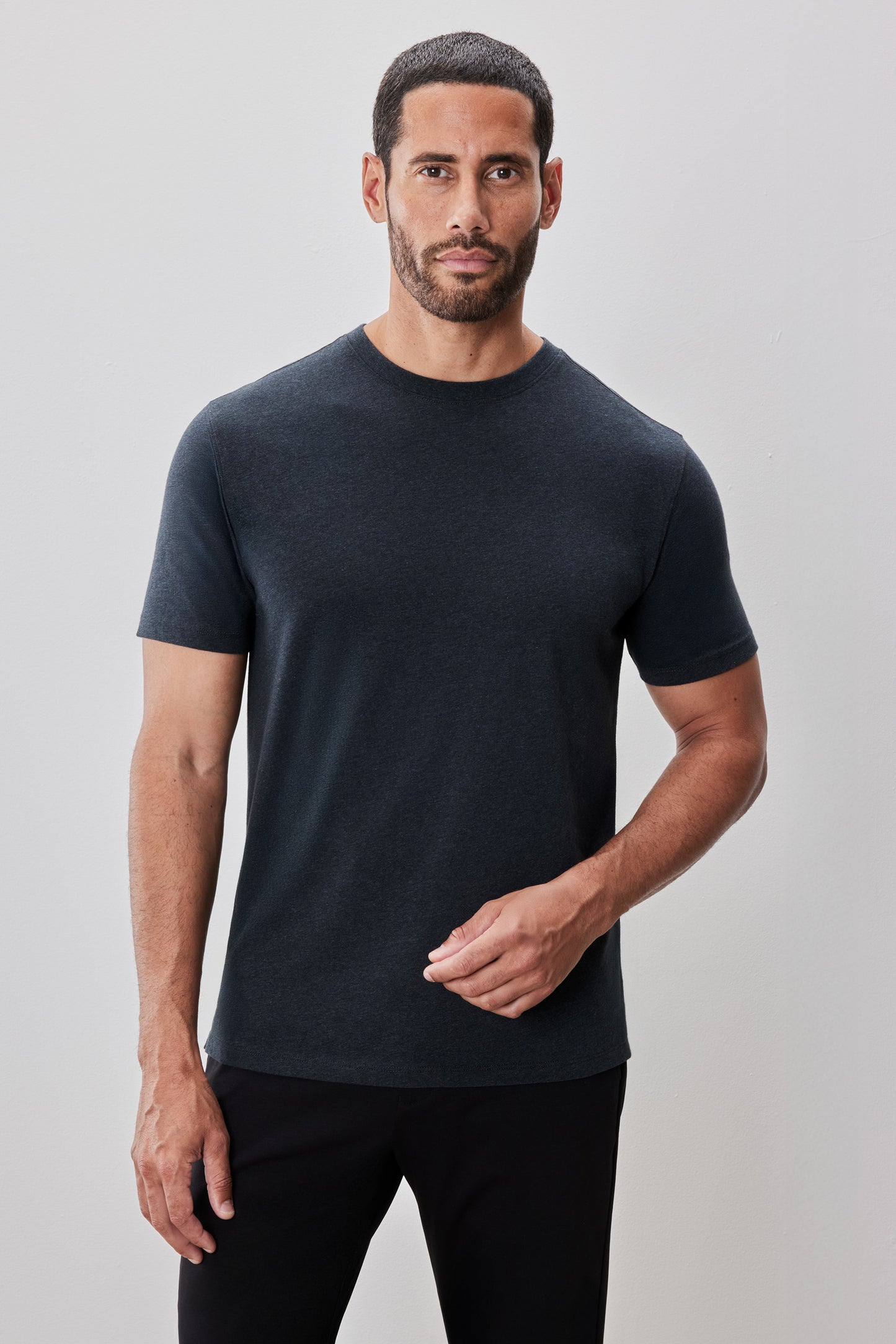 The Barakett Heathered Stretch Tee
