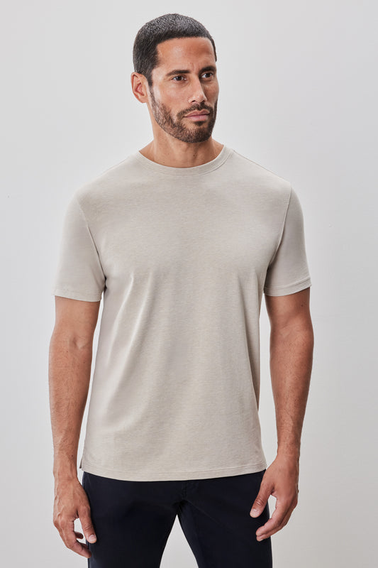 Le t-shirt extensible chiné Barakett