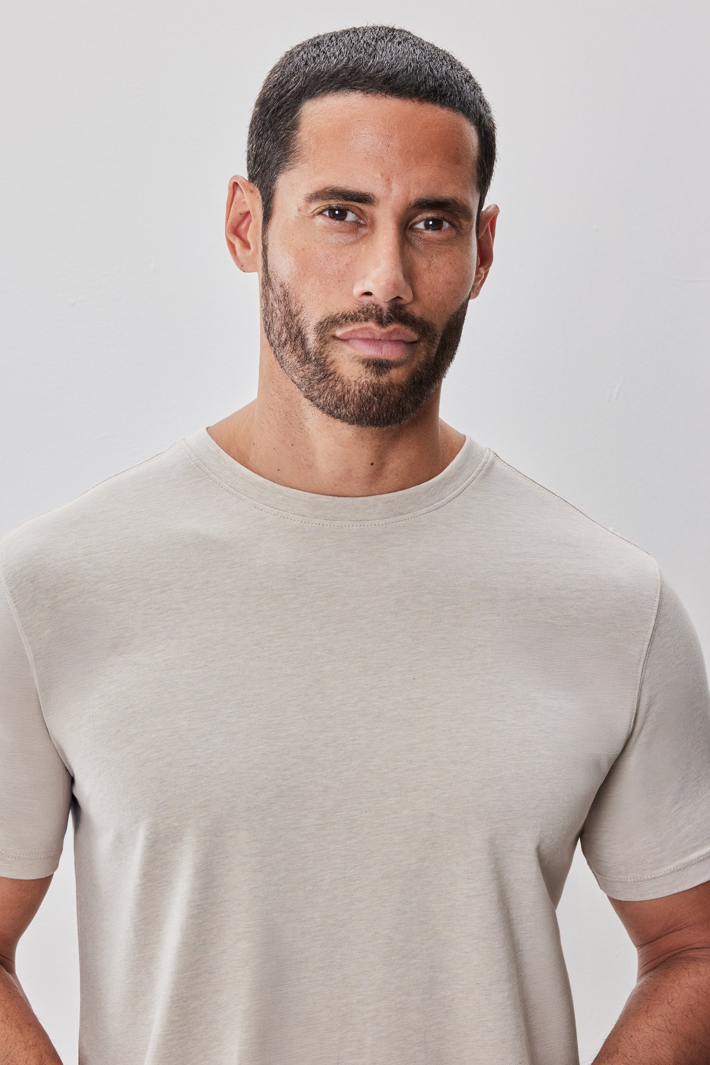 The Barakett Heathered Stretch Tee