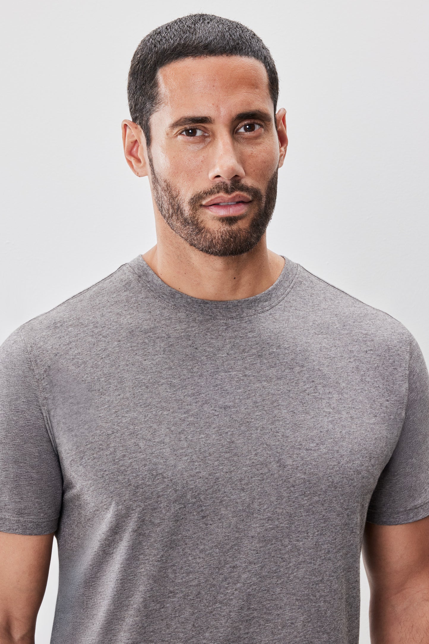 The Barakett Heathered Stretch Tee
