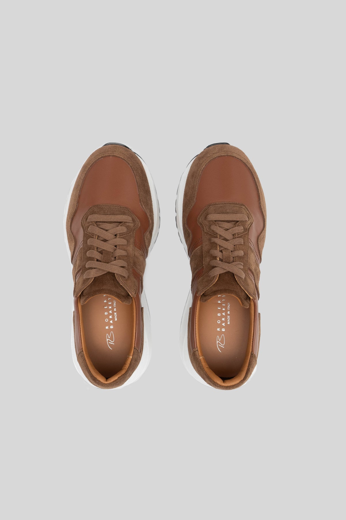 JACKSON LEATHER JOGGER-Cognac