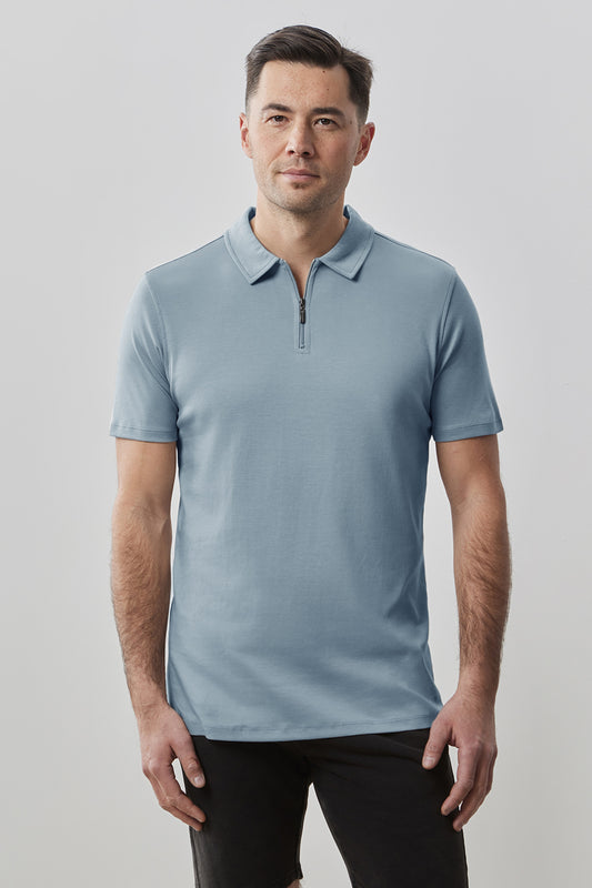LE POLO ZIPPÉ BARAKETT