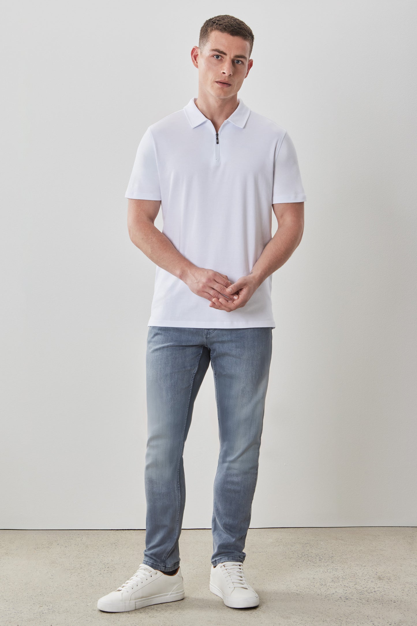 The Barakett Zip Polo