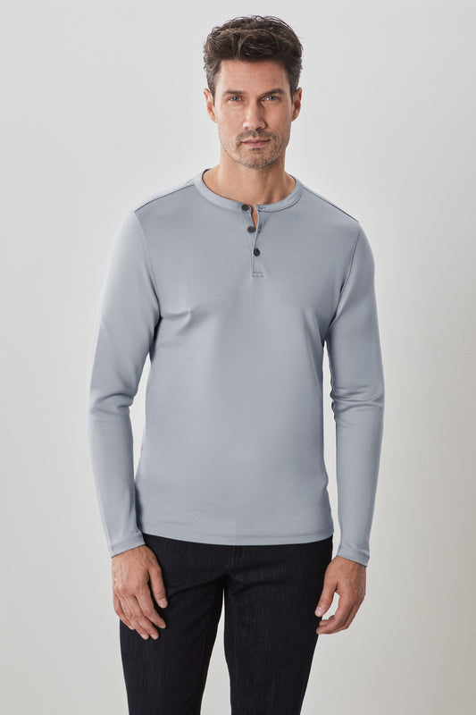 The Barakett Long-Sleeve Henley