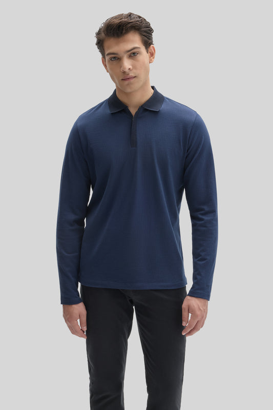 Whistler Long Sleeve Placket Zip Polo