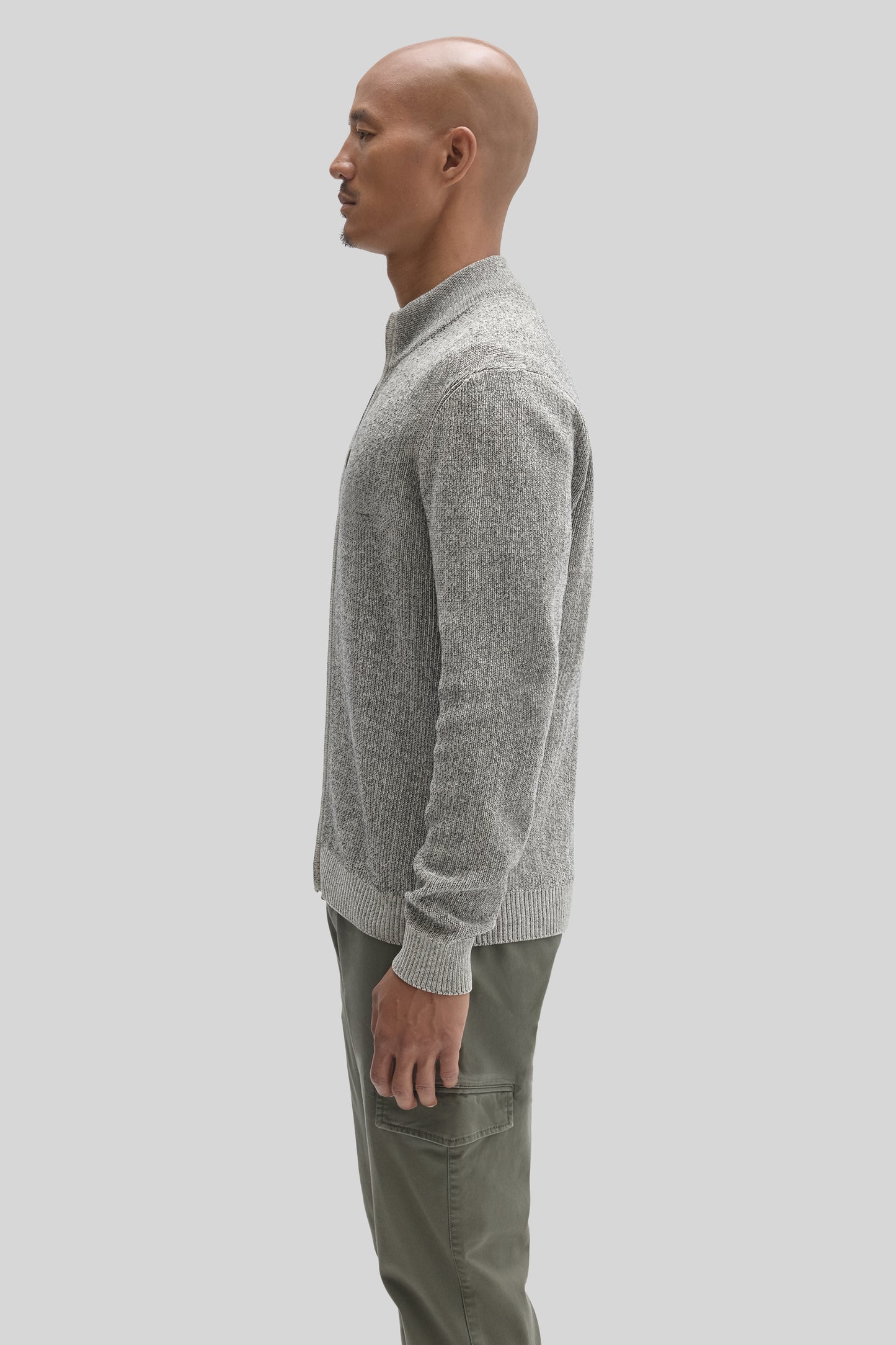 IDRIS FZIP MOCKNECK SWTR-Pierre de lune