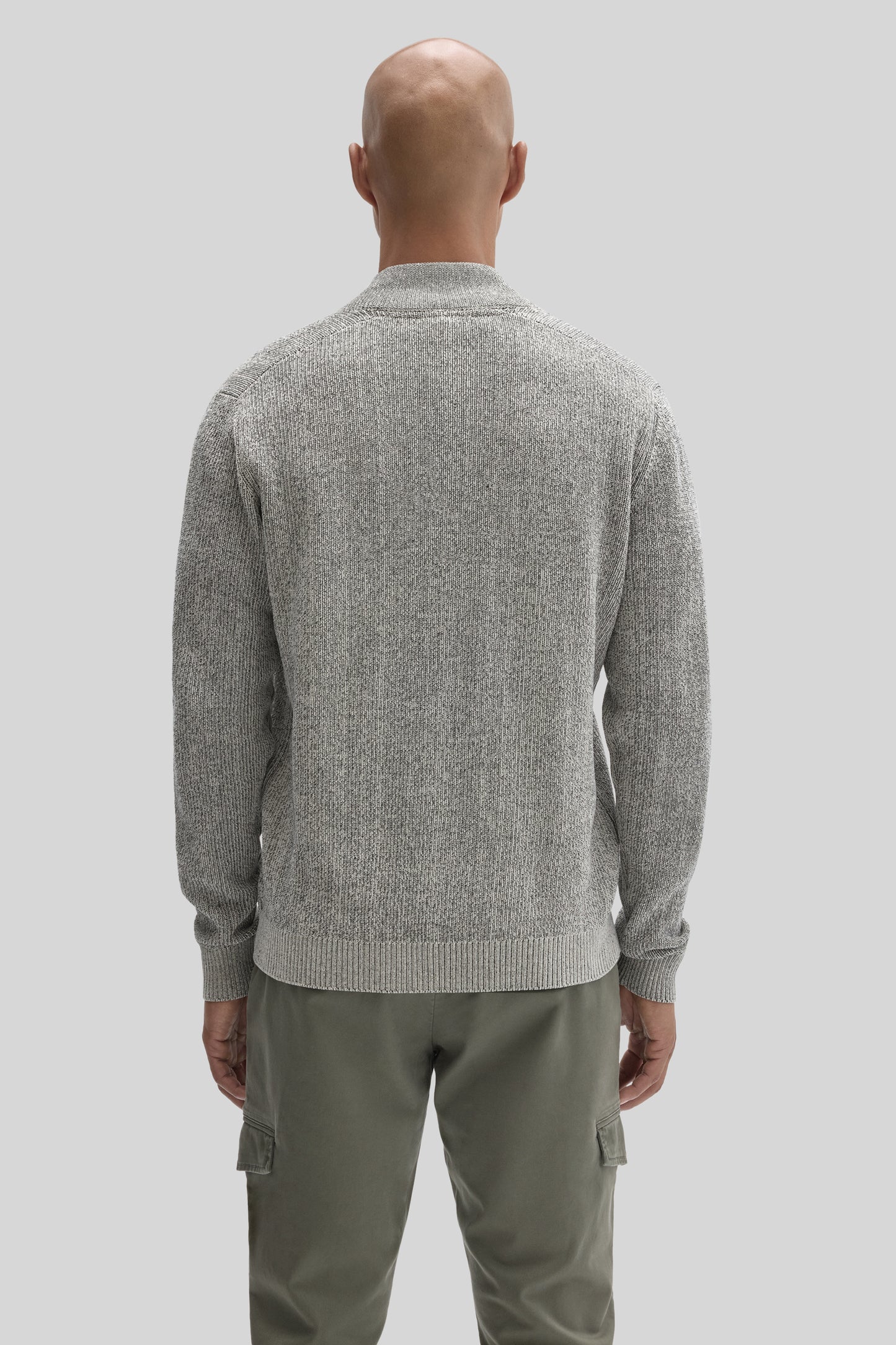 IDRIS FZIP MOCKNECK SWTR-Pierre de lune