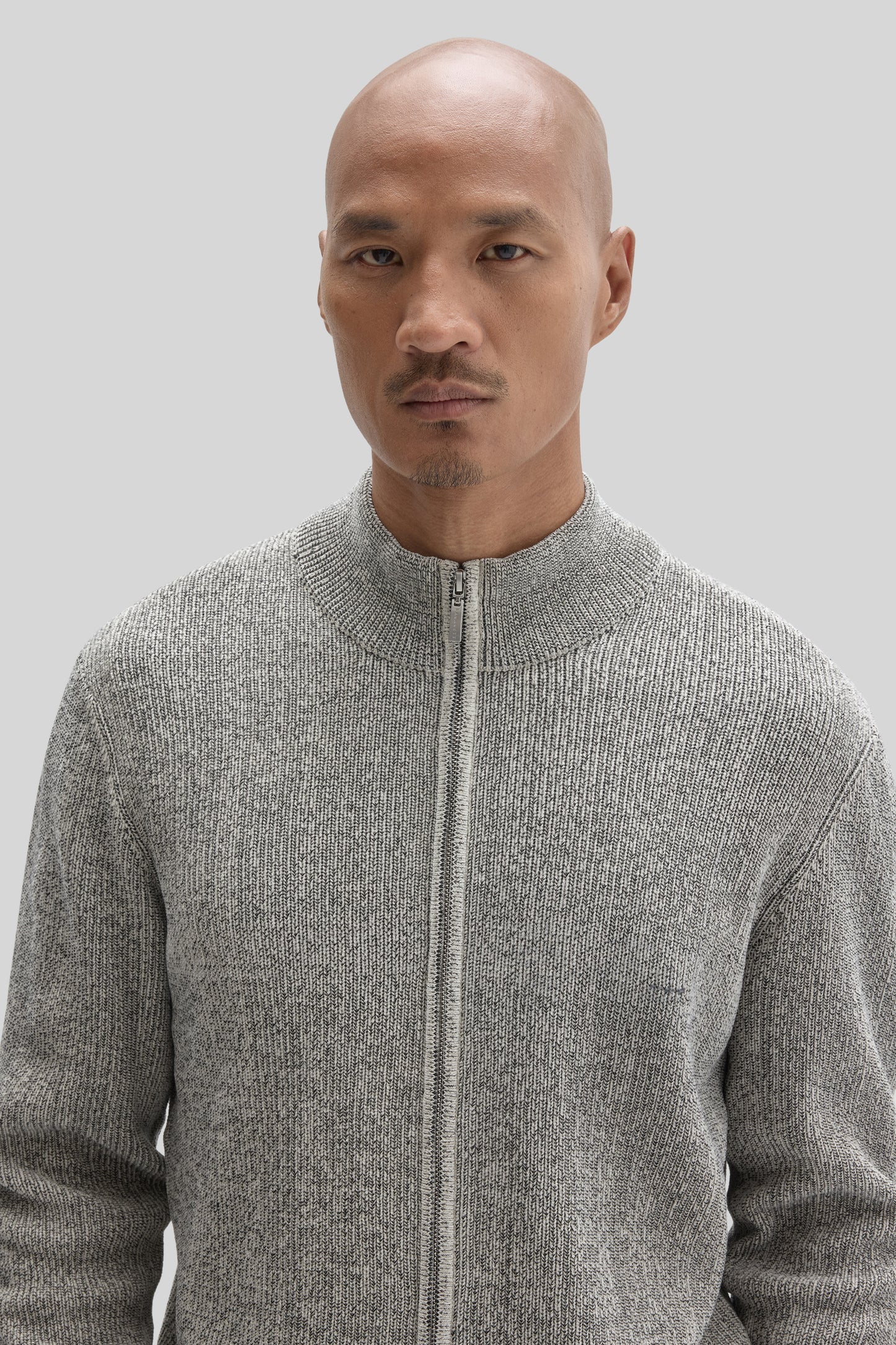 IDRIS FZIP MOCKNECK SWTR-Pierre de lune