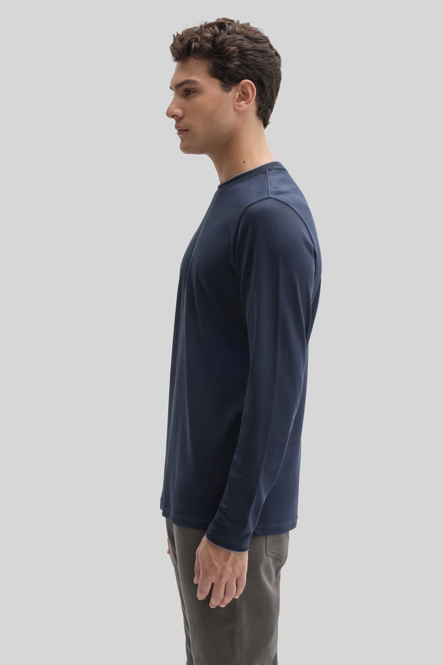 The Barakett Double Neck Long Sleeve Tee