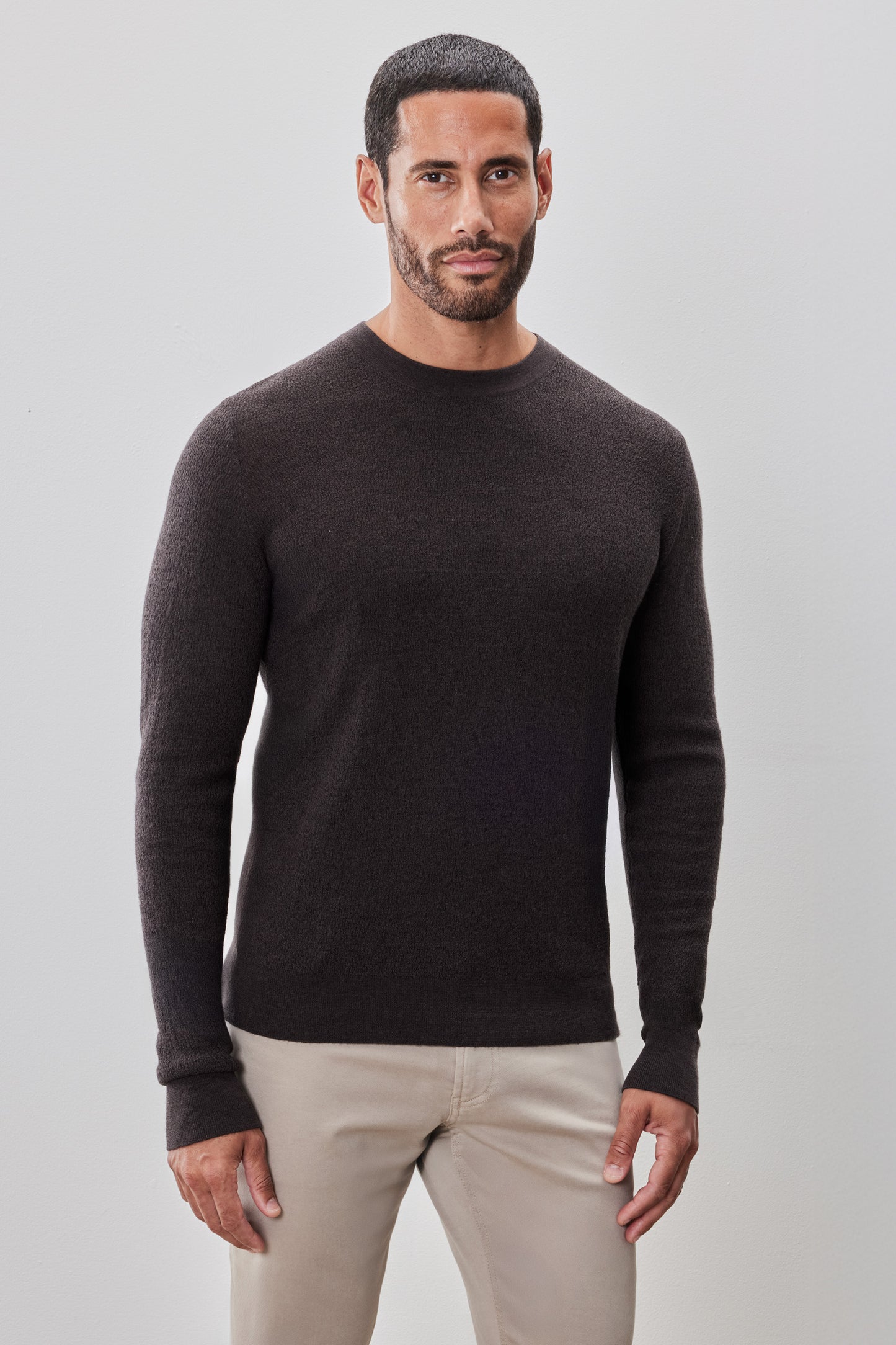 Watertown Long-Sleeve Crew Neck Sweater