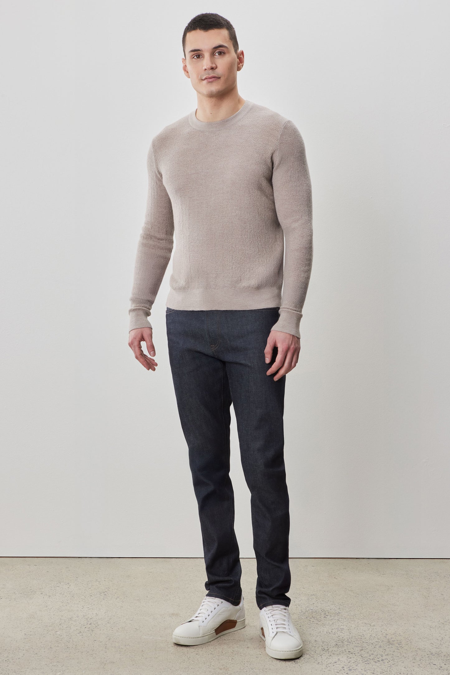 Watertown Long-Sleeve Crew Neck Sweater