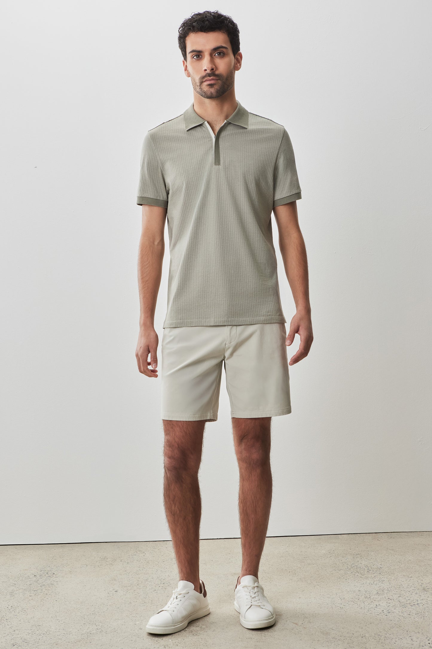 Whistler Short Sleeve Covered Placket Polo