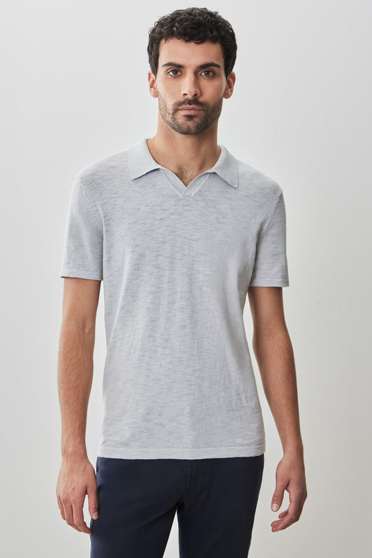 South Shore Open Collar Sweater Polo