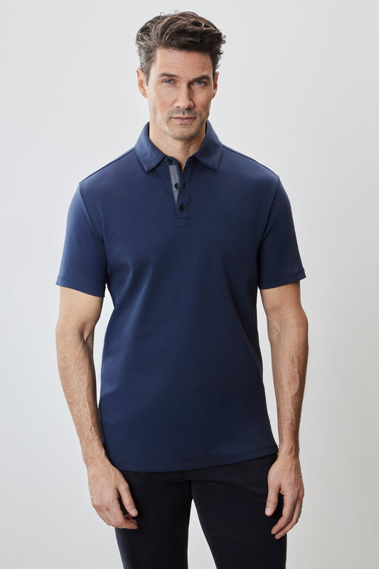 The Barakett Herringbone Polo