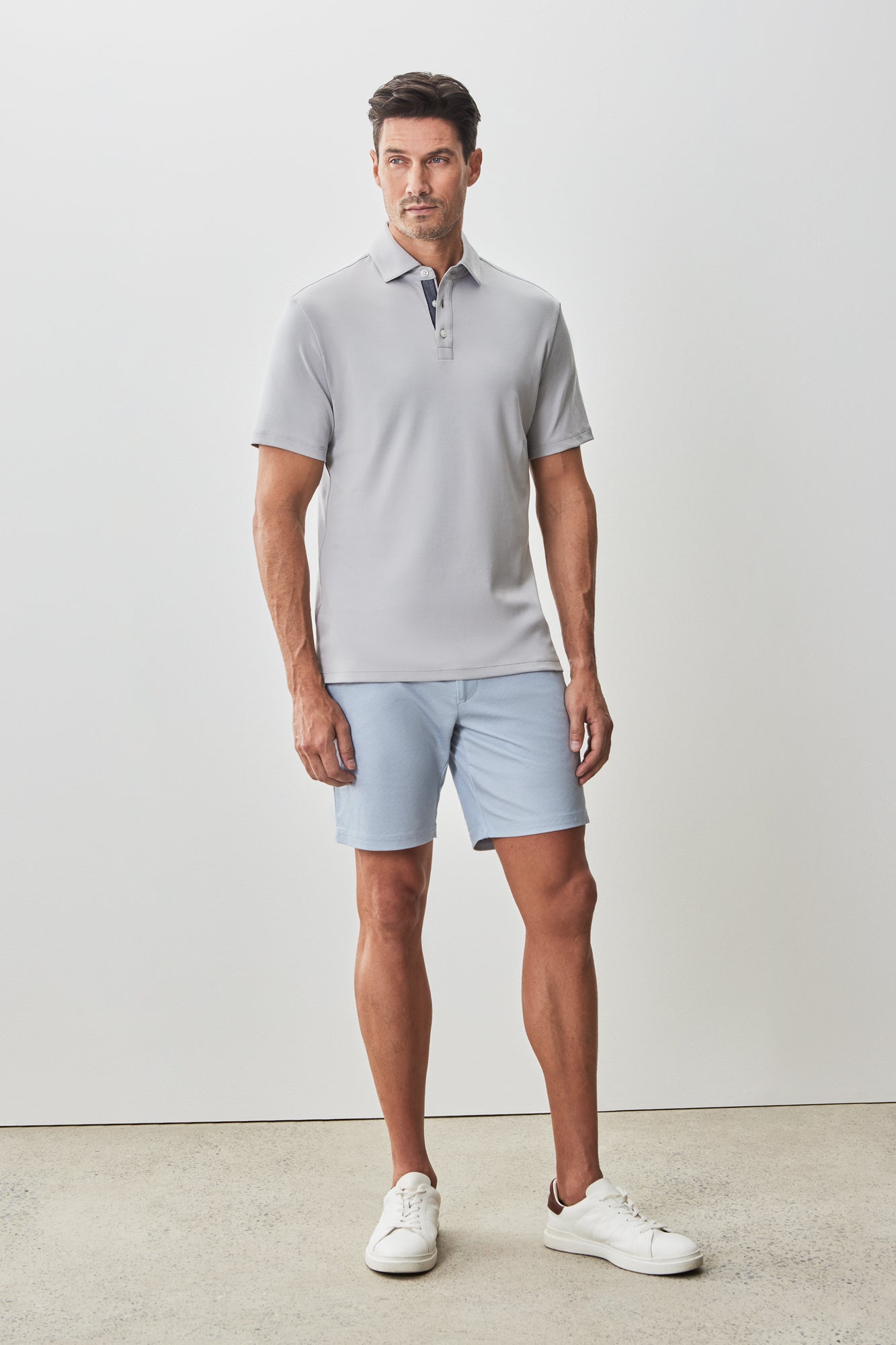 The Barakett Herringbone Polo