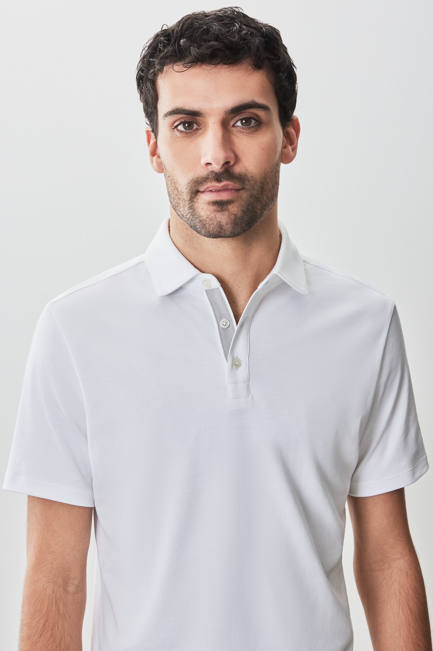 The Barakett Herringbone Polo