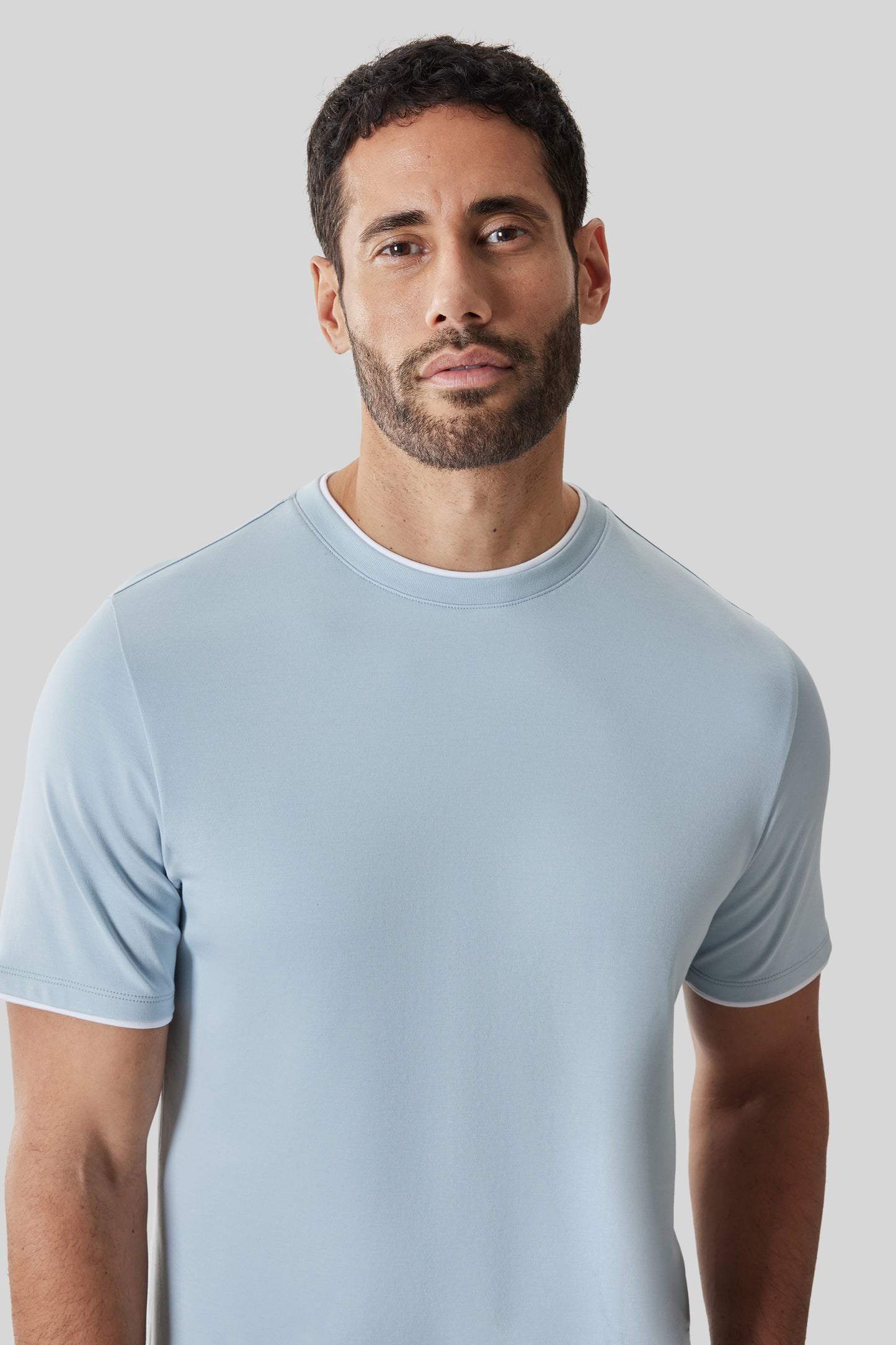 The Barakett Tee with Collar Insert