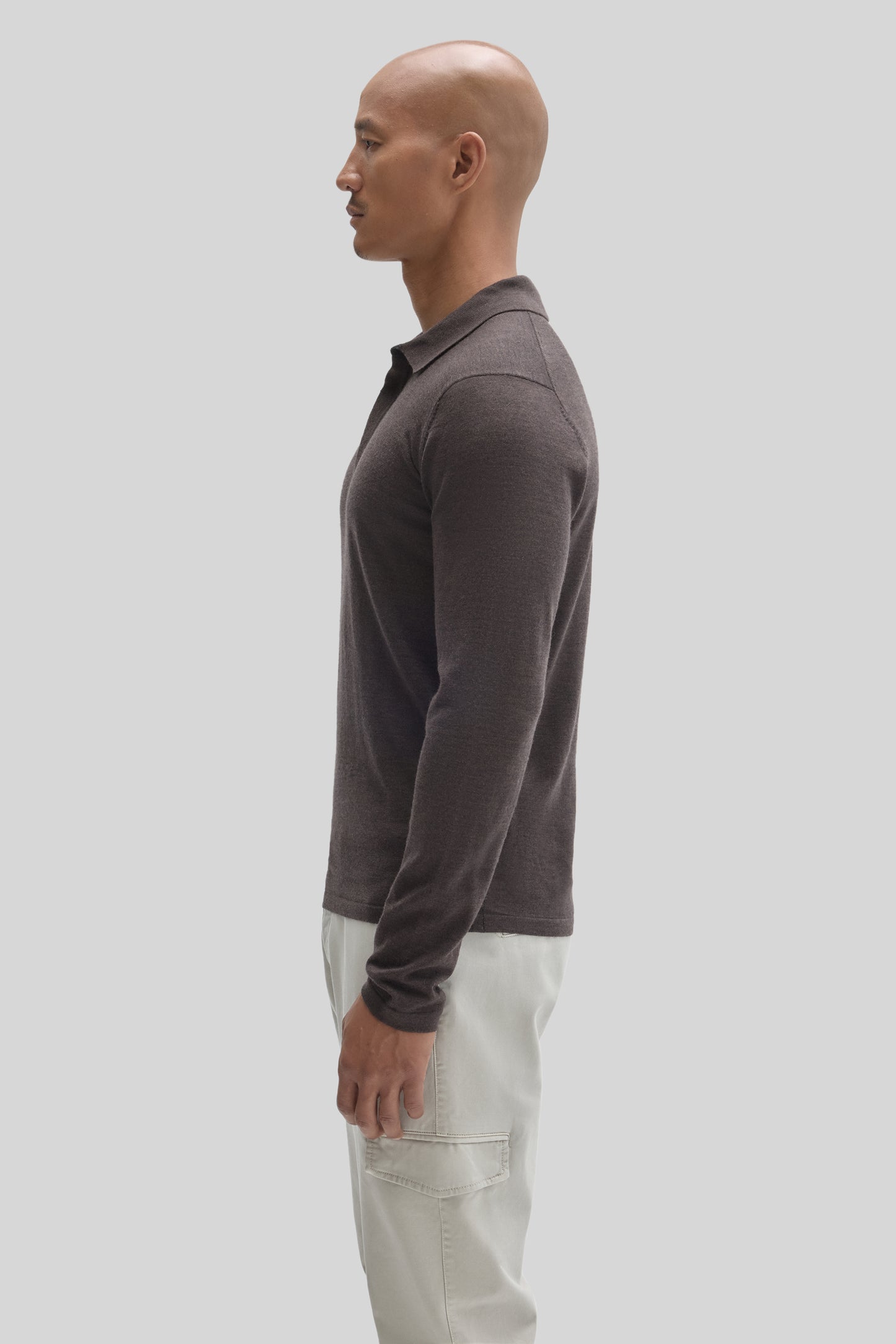 Thomas Long Sleeve Sweater Polo