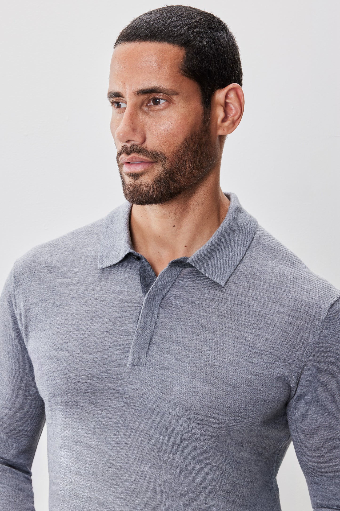 Thomas Long Sleeve Sweater Polo