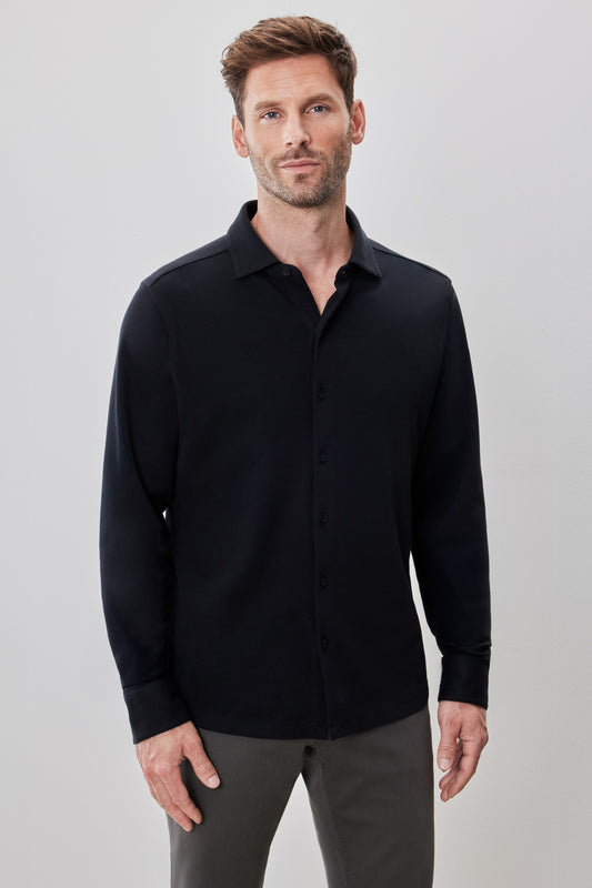 Chemise en tricot à manches longues Milo