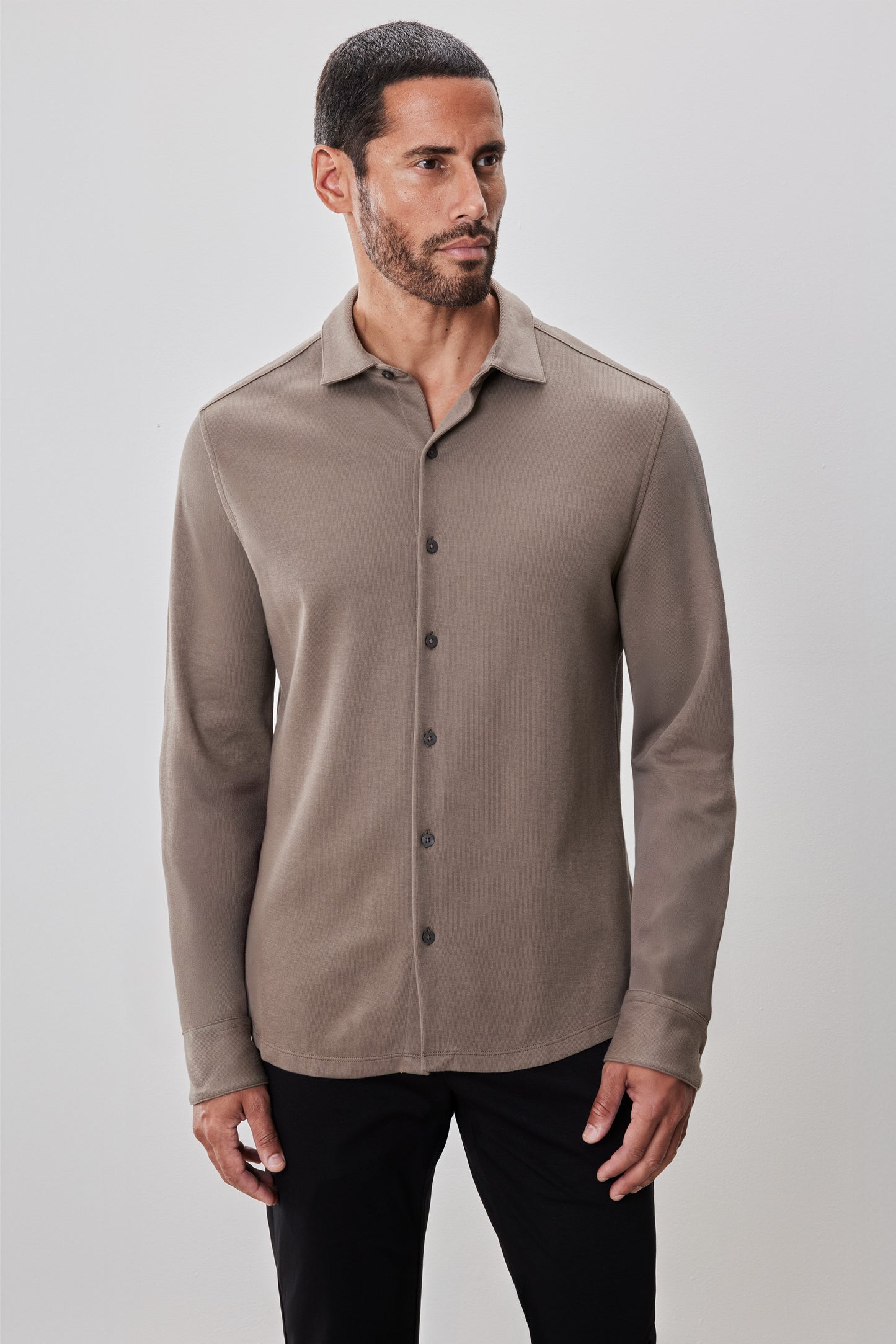 Chemise en tricot à manches longues Milo