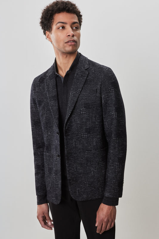 Manteau de sport en tricot jacquard Murphy