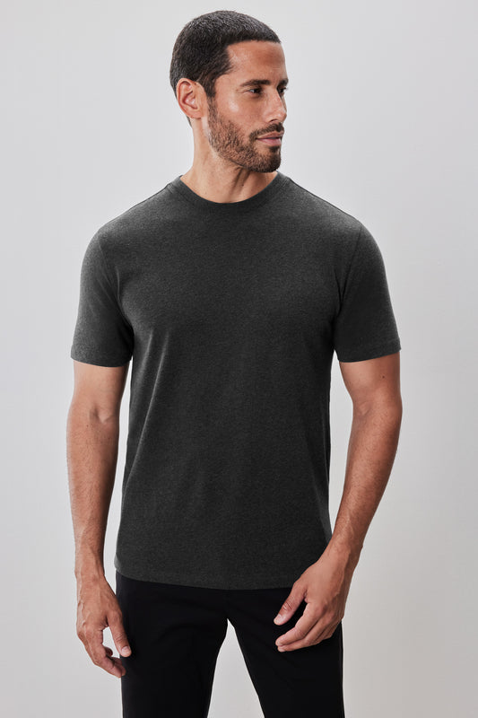 The Barakett Heathered Stretch Tee