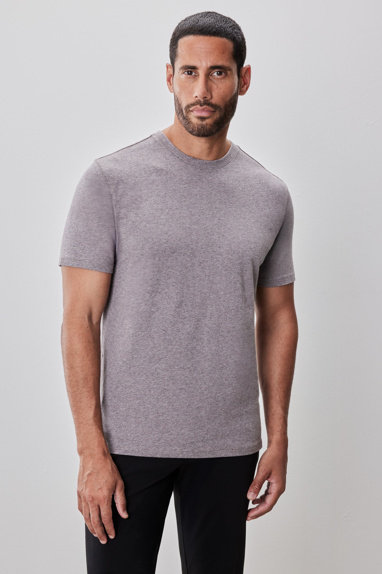 The Barakett Heathered Stretch Tee