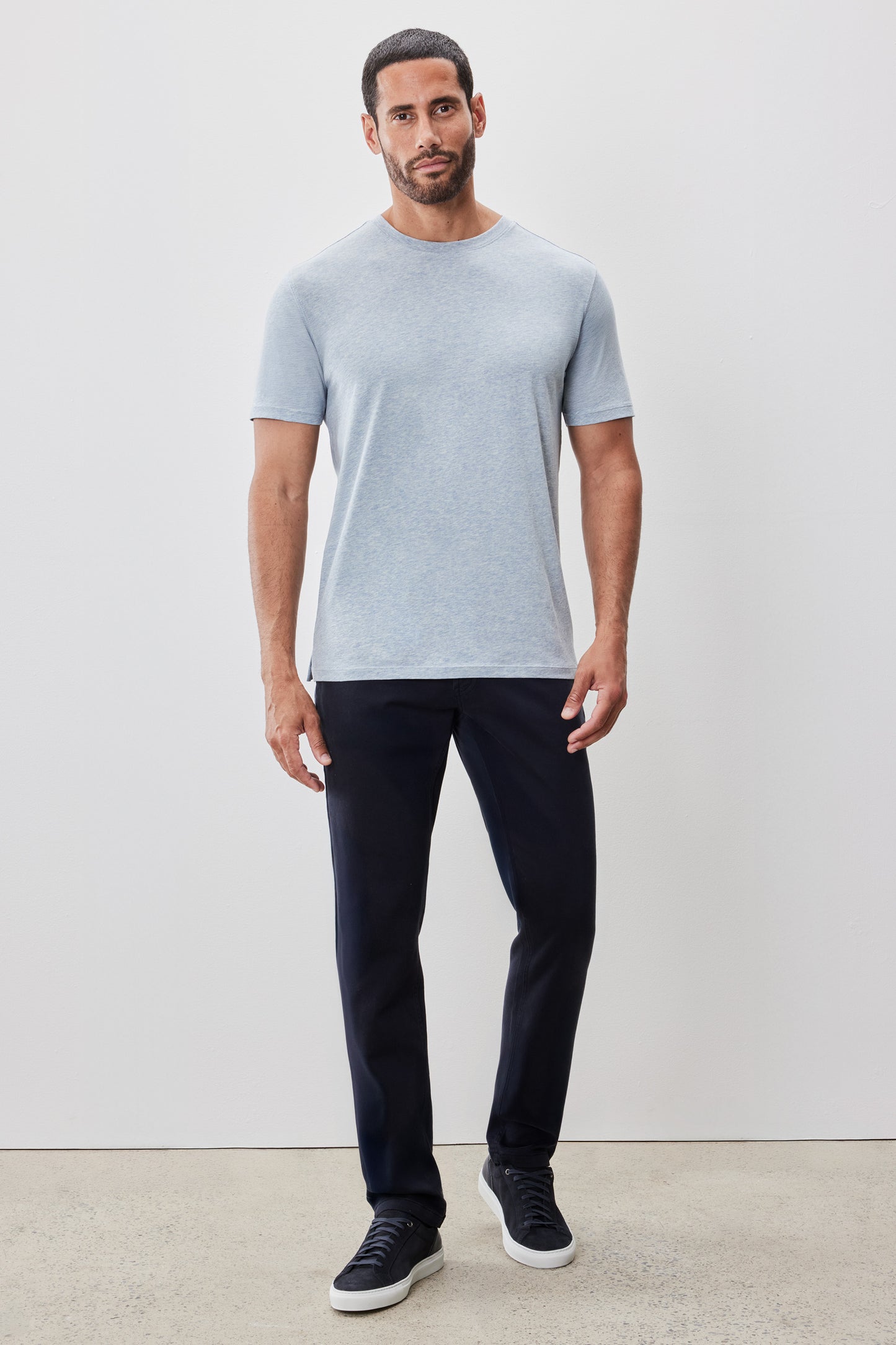 The Barakett Heathered Stretch Tee