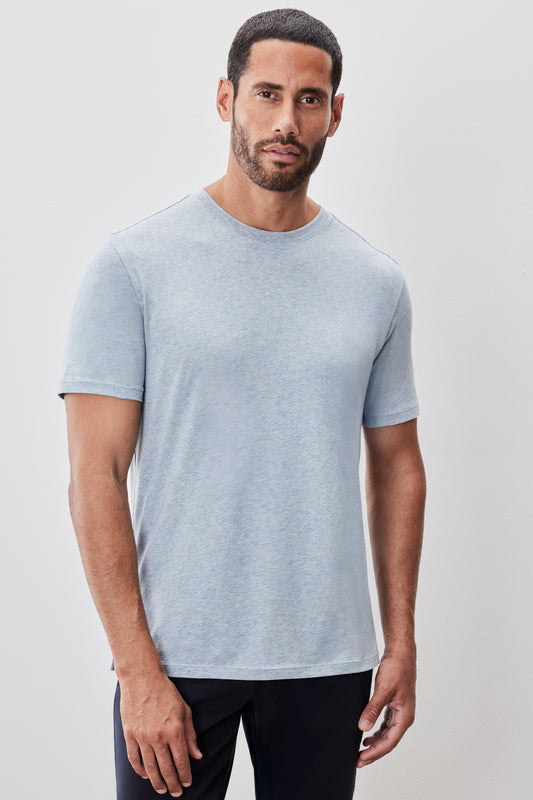 The Barakett Heathered Stretch Tee