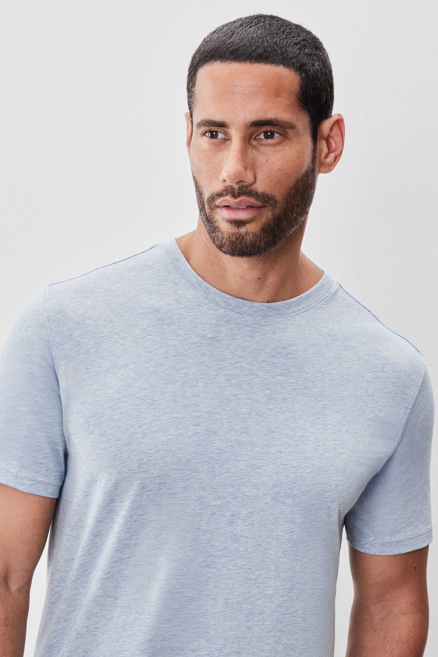 The Barakett Heathered Stretch Tee