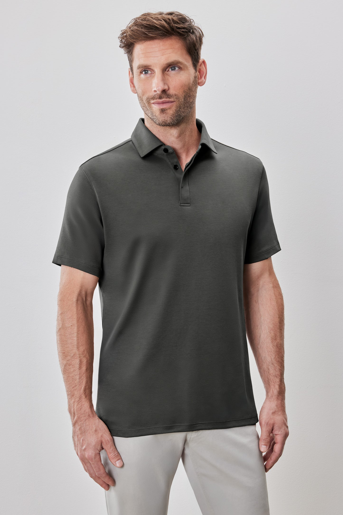 The Barakett Covered Placket Polo