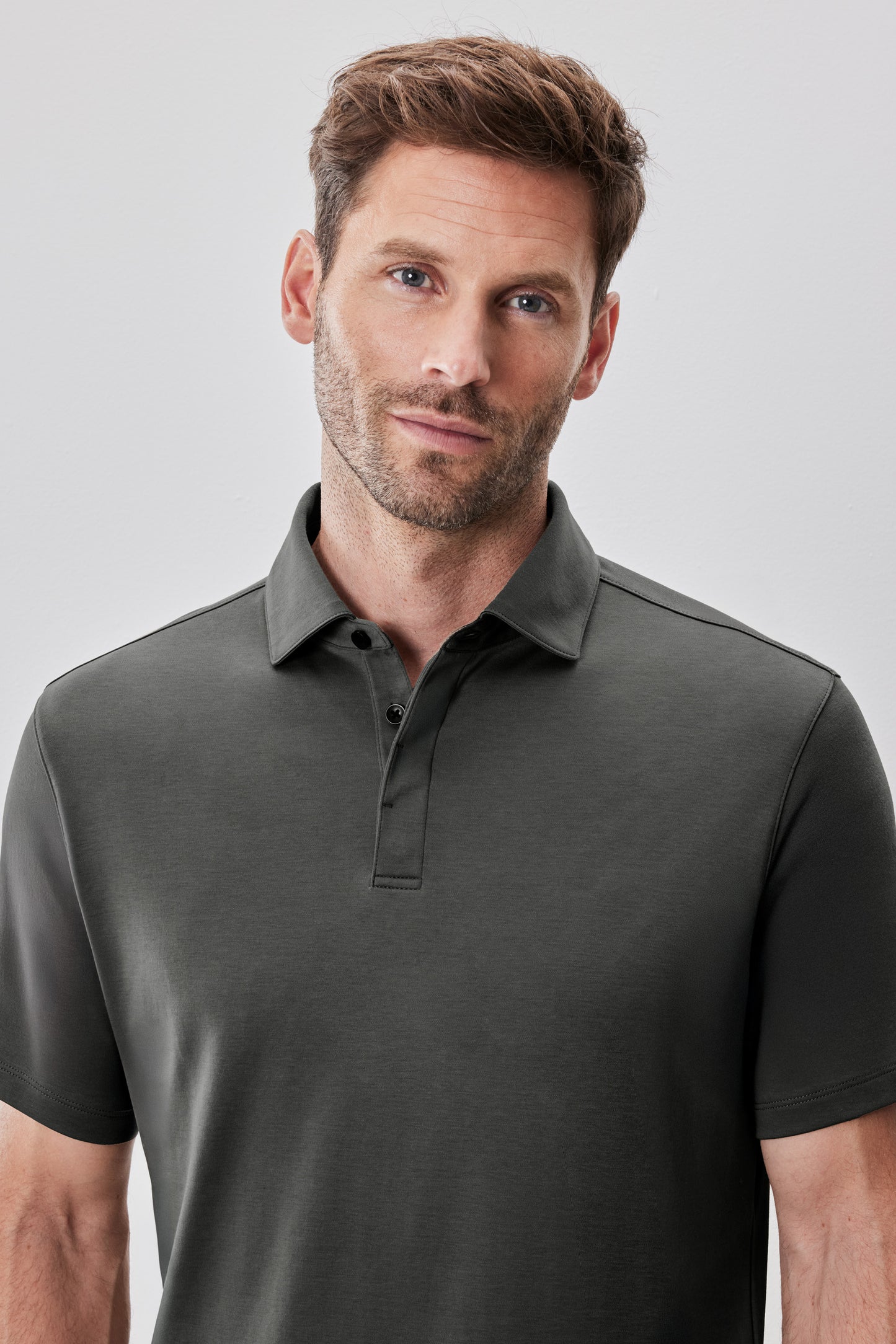 The Barakett Covered Placket Polo