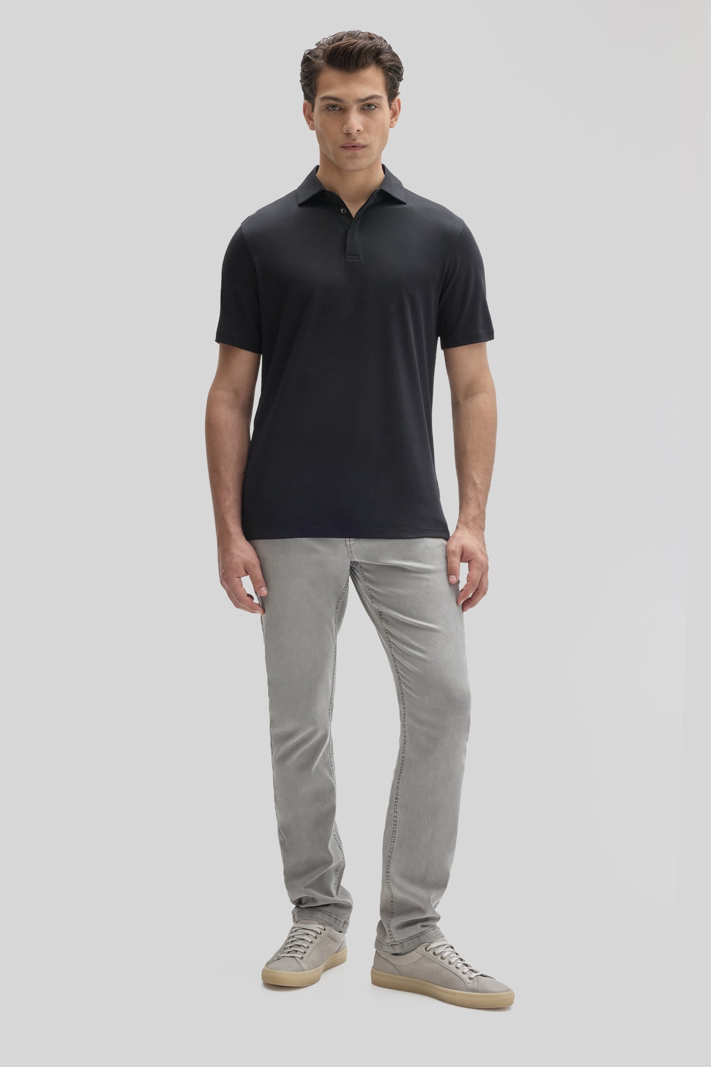 The Barakett Covered Placket Polo