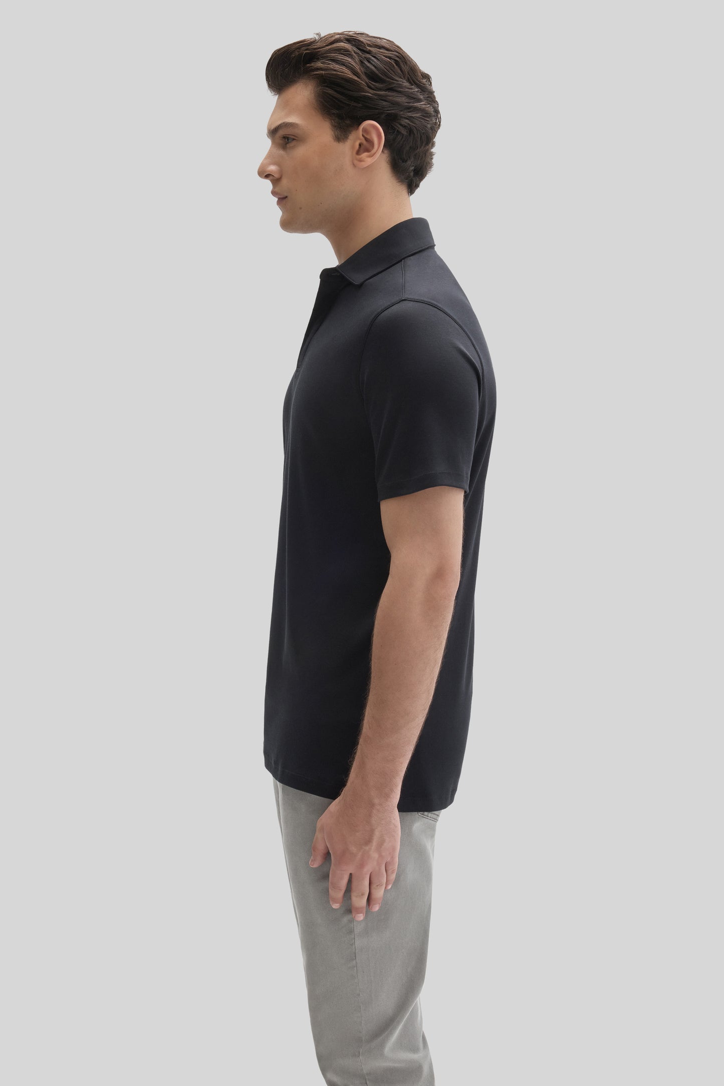 The Barakett Covered Placket Polo